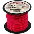 Pepperell 100 95 Parachute Cord, Neon Pink