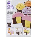 Wilton® 10.8 x 15.9 12 Compartment Two Tone Cupcake Pan Set