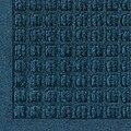 M+A Matting Waterhog Fashion Polypropylene Indoor Floor Mat, 3 x 20, Navy with Cleated Backing (280610320070)