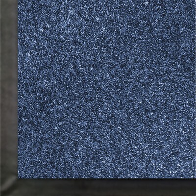 M+A Matting Impressionist Olefin Fiber Indoor Mat 36 x 24, Academy Blue (871200023)