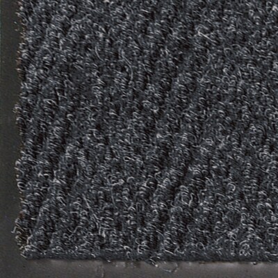 M+A Matting Victory Polypropylene Indoor Floor Mat, 3 x 10, Charcoal (873330310)