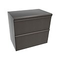 Marvel® Zapf® 28 x 30 x 19 Two Drawer Lateral File, Dark Neutral