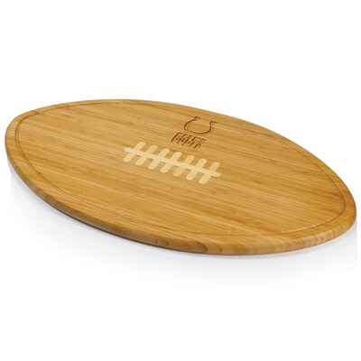 Picnic Time® NFL Licensed Kickoff Indianapolis Colts Engraved Cutting Board; Natural Wood