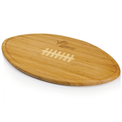 Picnic Time® NFL Licensed Kickoff Detroit Lions Engraved Cutting Board; Natural Wood