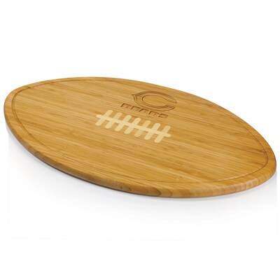 Picnic Time® NFL Licensed Kickoff Chicago Bears Engraved Cutting Board; Natural Wood