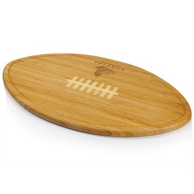 Picnic Time® NFL Licensed Kickoff Atlanta Falcons Engraved Cutting Board; Natural Wood