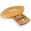 Picnic Time® NFL Licensed Quarterback Seattle Seahawks Cutting Board W/Tools; Natural Wood