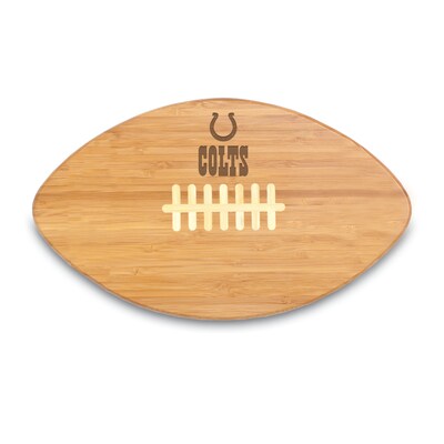 Picnic Time® NFL Licensed Touchdown Pro! Indianapolis Colts Engraved Cutting Board; Natural