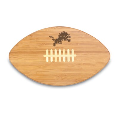 Picnic Time® NFL Licensed Touchdown Pro! Detroit Lions Engraved Cutting Board; Natural