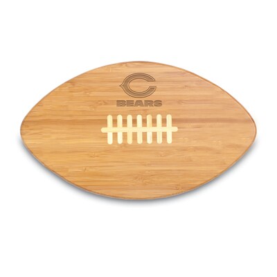 Picnic Time® NFL Licensed Touchdown Pro! Chicago Bears Engraved Cutting Board; Natural