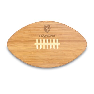 Picnic Time® NFL Licensed Touchdown Pro! Baltimore Ravens Engraved Cutting Board; Natural