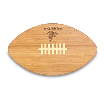 Picnic Time® NFL Licensed Touchdown Pro! Atlanta Falcons Engraved Cutting Board; Natural