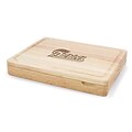 Picnic Time® NFL Licensed Asiago New England Patriots Engraved Cutting Board W/Tools; Natural Wood