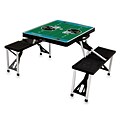 Picnic Time® NFL Licensed Jacksonville Jaguars Digital Print ABS Plastic Sport Picnic Table, Black