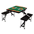 Picnic Time® NFL Licensed Cleveland Browns Digital Print ABS Plastic Sport Picnic Table, Black