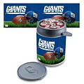 Picnic Time® NFL Licensed New York Giants Digital Print Polyethylene Can Cooler, White/Gray