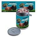 Picnic Time® NFL Licensed Jacksonville Jaguars Digital Print Polyethylene Can Cooler, White/Gray