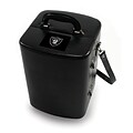 Picnic Time® NFL Licensed Manhattan Oakland Raiders Engraved Cocktail Tool Case; Black