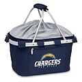 Picnic Time® NFL Licensed Metro® San Diego Chargers Digital Print Polyester Basket, Navy