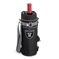 Picnic Time® NFL Licensed Oakland Raiders Digital Print Polyester Insulated Wine Sack, Black