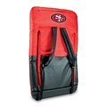 Picnic Time® NFL Licensed Ventura San Francisco 49Ers Digital Print Polyester Portable Seat, Red