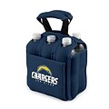 Picnic Time® NFL Licensed Six Pack San Diego Chargers Digital Print Neoprene Cooler Tote, Navy
