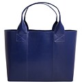 Paperthinks™ Classic Collection 10 x 15 x 5 Shopping Bag, Navy Blue