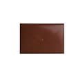Paperthinks® Recycled Leather File Folder, Tan Shiny