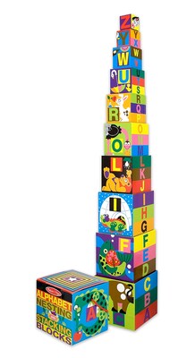 Melissa & Doug® Alphabet Nesting and Stacking Blocks