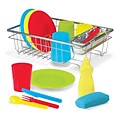 Melissa & Doug® Lets Play House Wash and Dry Dish Set