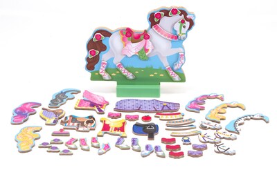 Melissa & Doug® My Horse Clover Magnetic Dress-Up Set