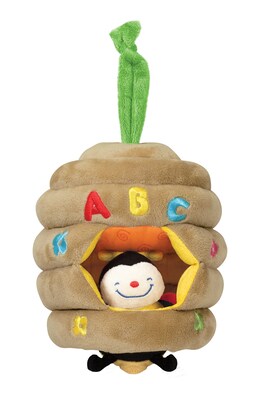 Melissa & Doug® Musical Pull Beehive Baby Toy