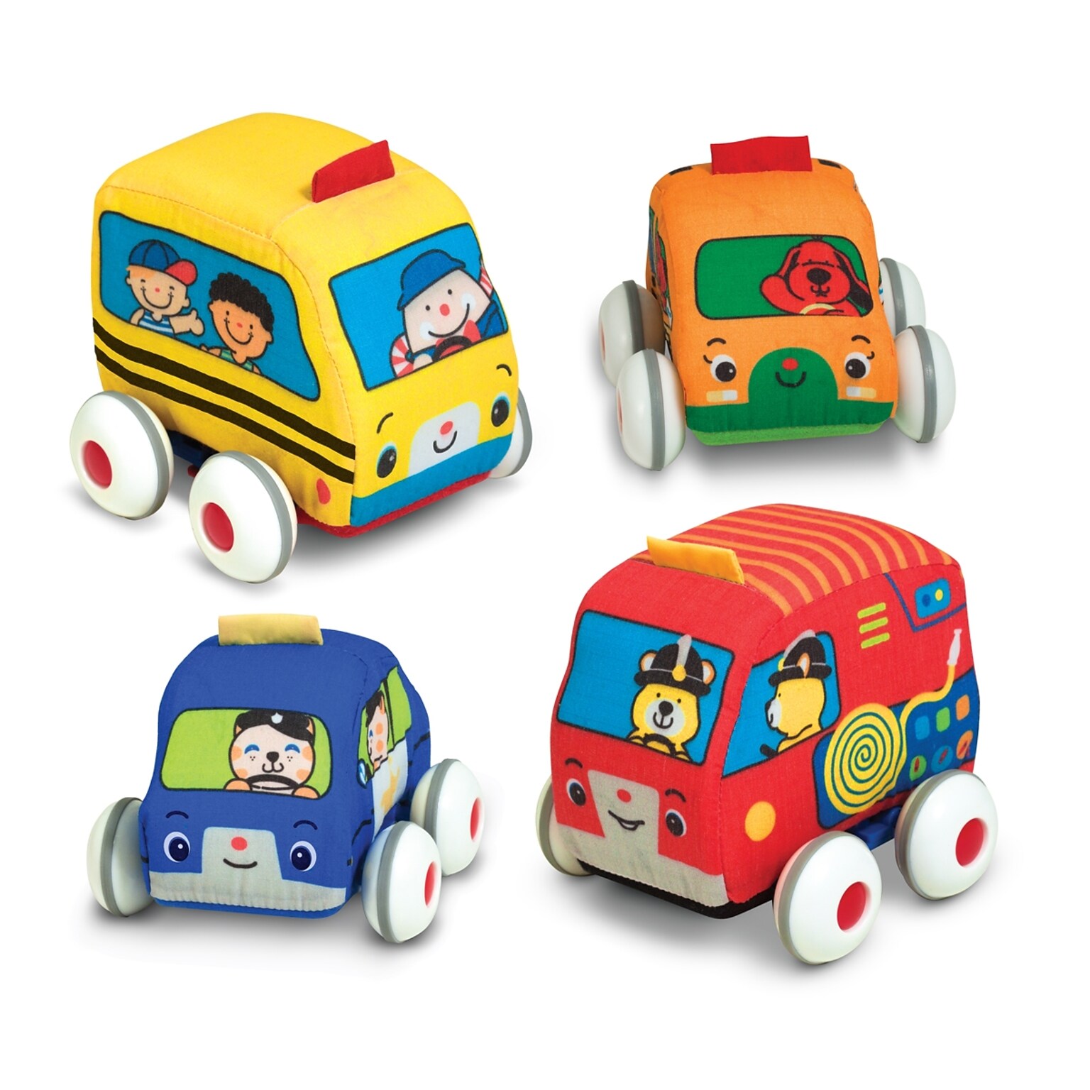 Melissa & Doug® Pull-Back Vehicles Baby and Toddler Toy