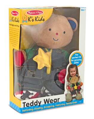 Melissa & Doug® Teddy Wear Toddler Learning Toy
