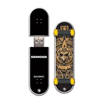 Action Sport Birdhouse Skate Hawk Mayan 8GB USB 2.0 Flash Drive (BH-SKTHHM/8GB)