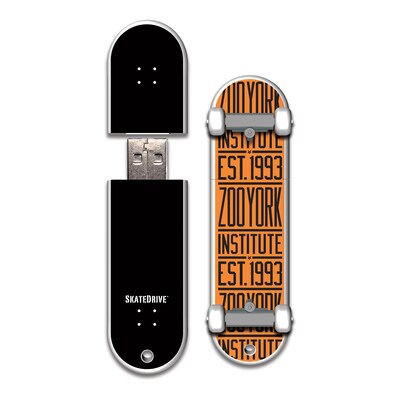 Action Sport Zoo York Skate Instastack 16GB USB 2.0 Flash Drive (ZY-SKATEINS/16G)