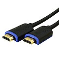 Insten 260577 6 HDMI Audio/Video Cable, Black with Blue Trim