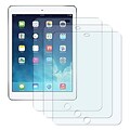 Insten® Reusable Anti Glare Screen Protector For Apple iPad Air, Clear, 3/Pack