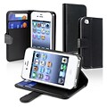 Insten® Leather Wallet Case For Apple iPhone 4 AT&T/Verizon, Black