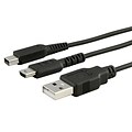 Insten® 446651 2 Piece Game Cable Bundle For Nintendo DSi/NDS Lite