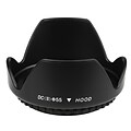 Insten® Camera Lens Hood For 55 mm Lens/Filter, Black