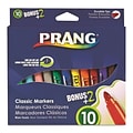 Dixon® Prang Classic Art Markers; Bullet Tip, Assorted, 12/Set