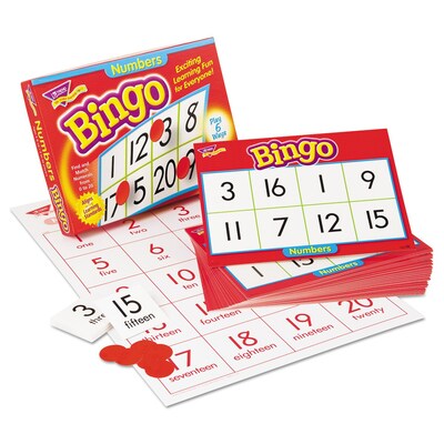 Trend Enterprises® Numbers Bingo Game, Grade Prek-2