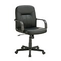 Coaster® Vinyl Casual Office Task Chair, Black