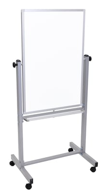 Luxor® Double Sided Magnetic Whiteboard; Aluminum Frame, 24" x 36" (L270)