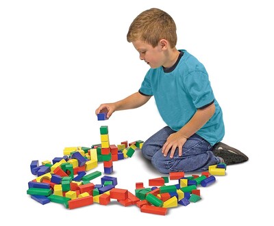 Melissa & Doug® 100 Piece Wood Blocks Set