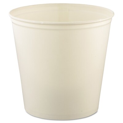 Solo Double Wrapped Paper Buckets Waxed 165 oz., White, 100/Carton (10T3-N0199)