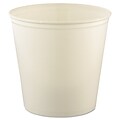 Solo Double Wrapped Paper Buckets Waxed 165 oz., White, 100/Carton (10T3-N0199)