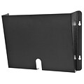 Buddy Products® HIPAA Single Pocket Wall File Holder, Black