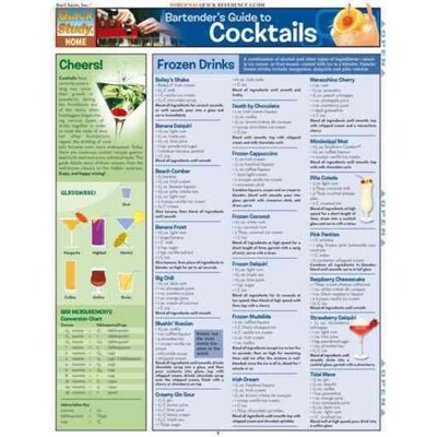 BartenderS Guide To Cocktails (Quickstudy: Home)